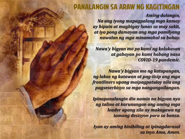 Panalangin sa Araw ng Kagitingan – Philippine Medical Association