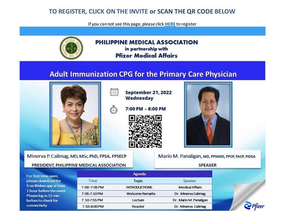 Adult Immunization CPG for the Primary Care Physician – Philippine ...