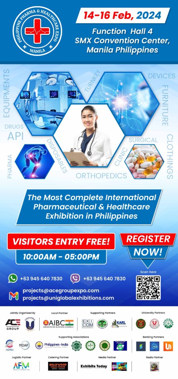 Philippine Pharma and Healthcare Expo February 1416, 2024, Function